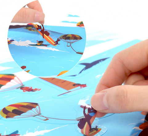 Mideer Reusable Stickers Pad