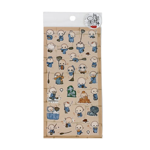 Housekeeping Little Monk Stickers