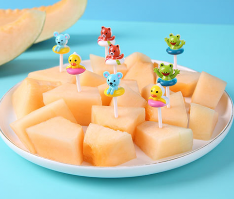 Animals in Floats Bento Picks