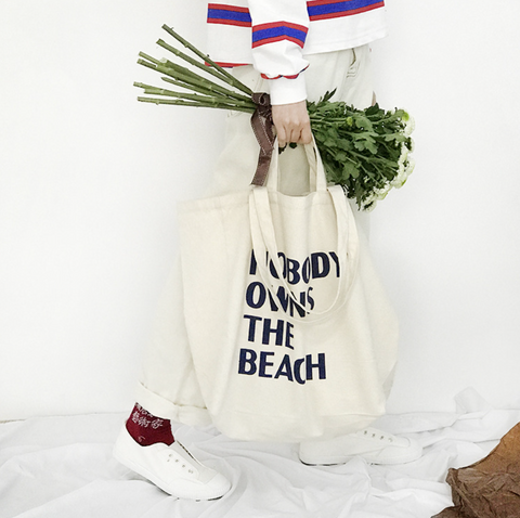Summer Canvas Tote