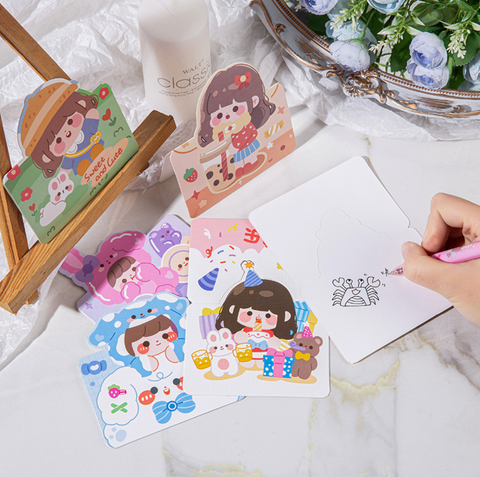 Cosplay Girl Card
