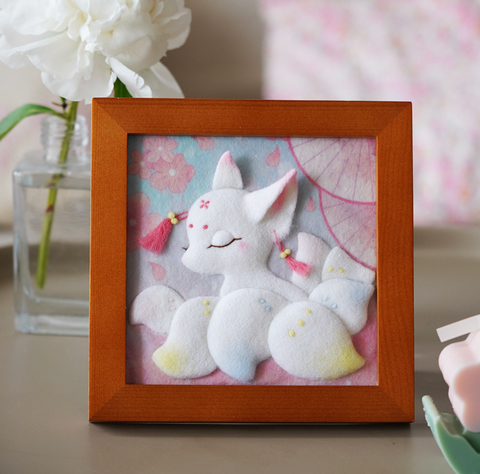 Chinese Classic Photo Frame Needle Felt Set