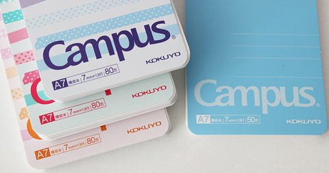 Campus Spiral Top Lined Pad A7 80 pg