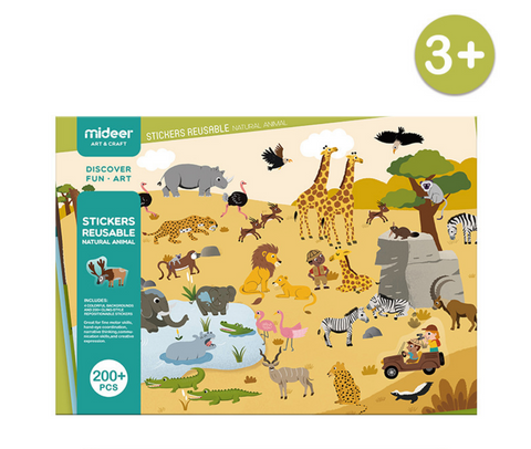 Mideer Reusable Stickers Pad