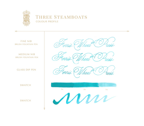 38ml Three Steamboats Ink