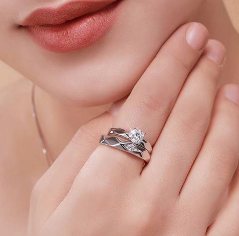 Crystal Diamond Ring