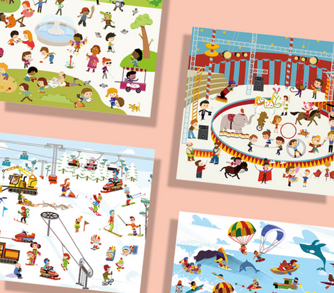 Mideer Reusable Stickers Pad
