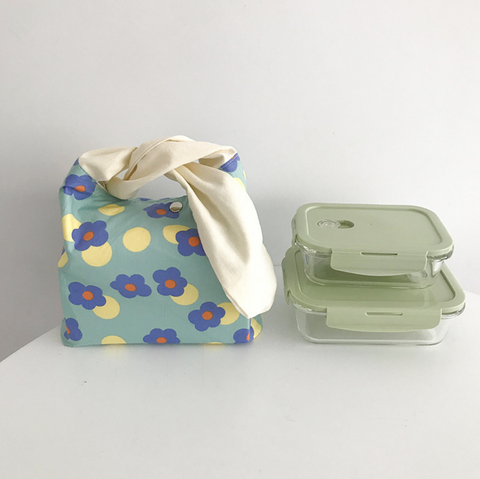 Floral Wrap Lunch Bag