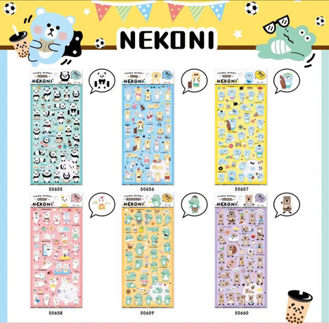 Music Kitty Stickers