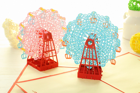 Pop Out Card Ferris Wheel