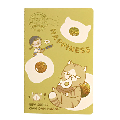 Happiness Cat A5 Notebook