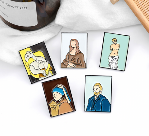 Famous Painting Pin