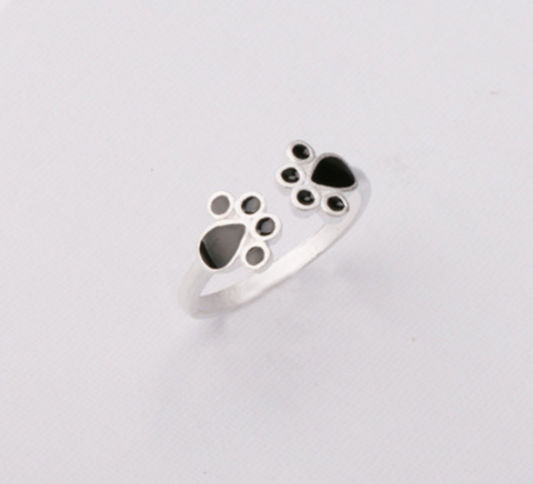 Black Paws Ring