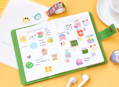 Jiyu Cute Washi Stickers