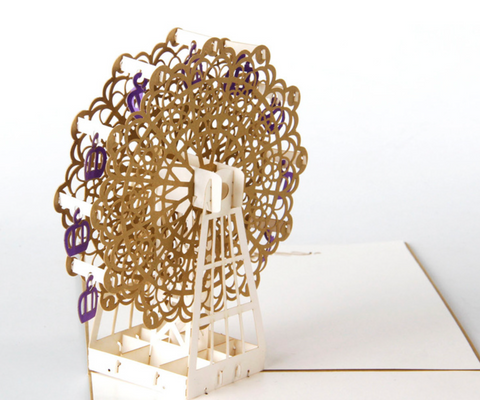 Pop Out Card Ferris Wheel