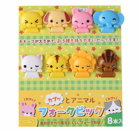 Adorable Animals Bento Picks