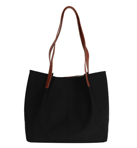 Canvas Tote Brown Strap