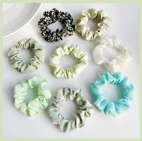 Cute Hair Scrunchie Set