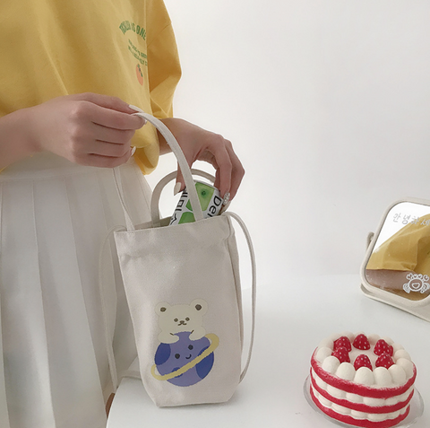 Tall Canvas Bag
