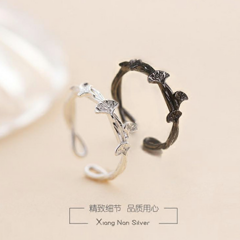 Gingko Leaf Ring