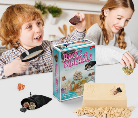Rocks and Minerals Mining Kit