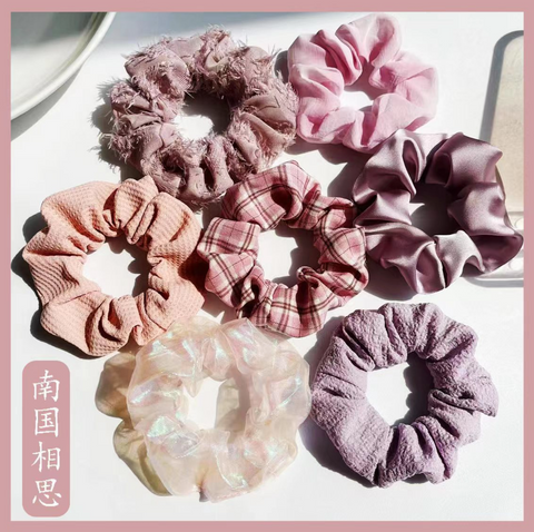 Cute Hair Scrunchie Set