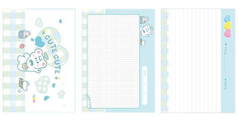 Jiyu Cute Fragments Note Paper