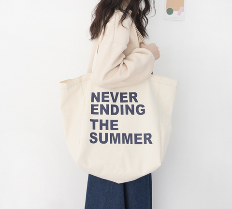 Summer Canvas Tote