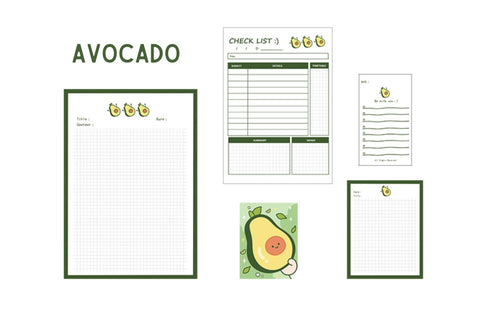Jiyu Cute Memo Post- It Lists