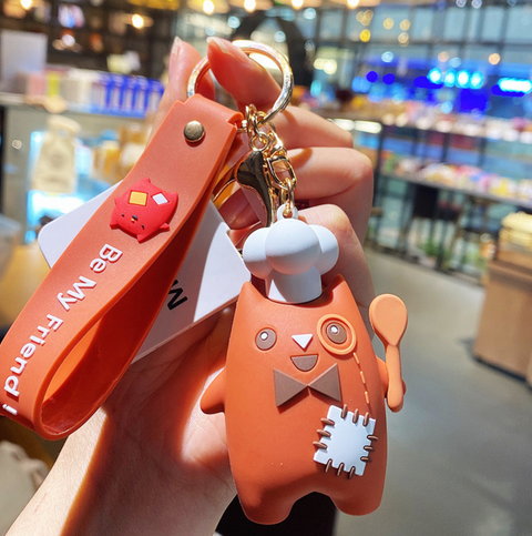 Strange Cats Keychain