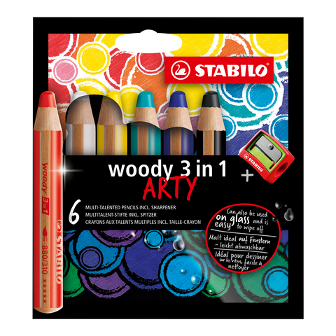 Woody 3 in 1 Crayon