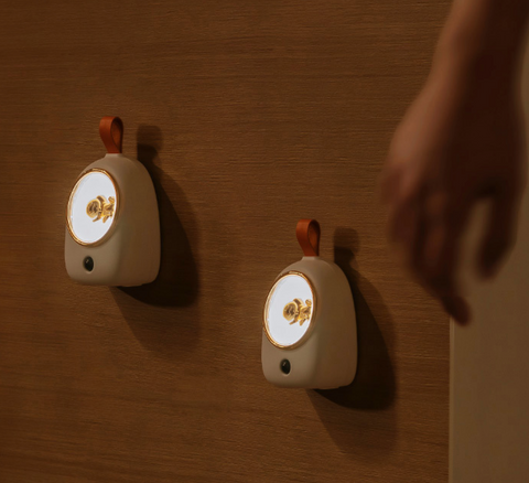 Gold Cat Nightlight