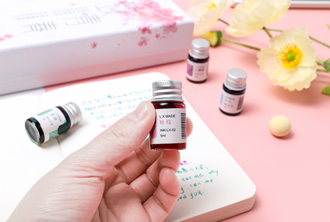 Glitter Liquid Glass Dip Pen Set