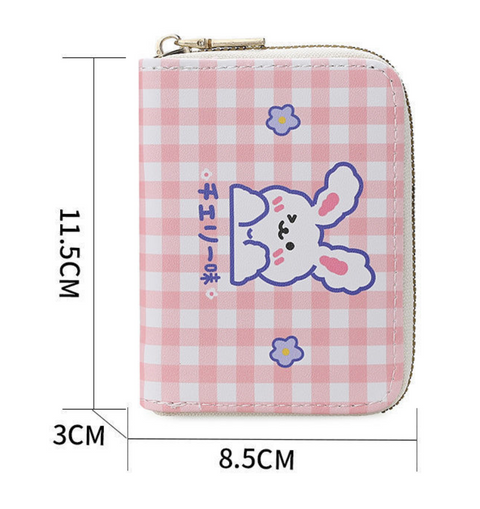 Check Zipper Wallet 9 Slots