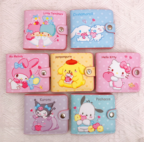 Sanrio Button Short Wallet