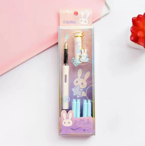 0.5mm Rabbit Fountain Pen Set