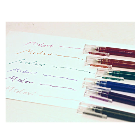 6 Color Metallic Pen 1.0mm