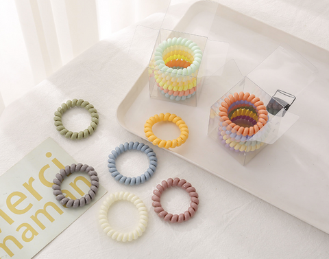 6 Set Phone Cord Band