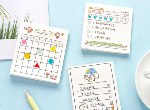 Jiyu Sugar Bear Note Paper