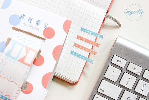 Mgcity Geometric Label Washi Roll Sticker