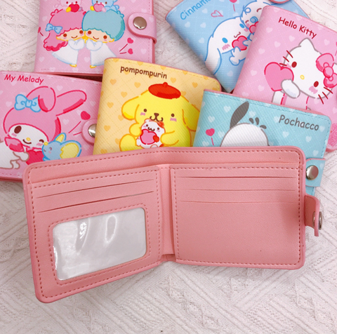 Sanrio Button Short Wallet