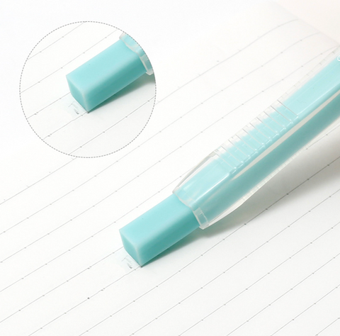 KOKUYO Candy Color Tube Eraser - Yellow