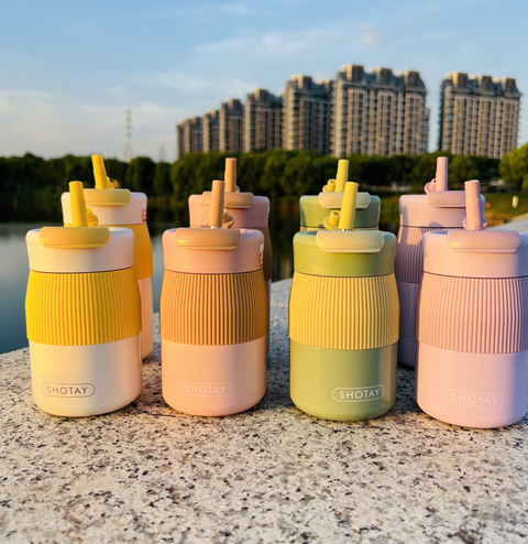 Shotay Rubber Sleeve 420ml Thermos