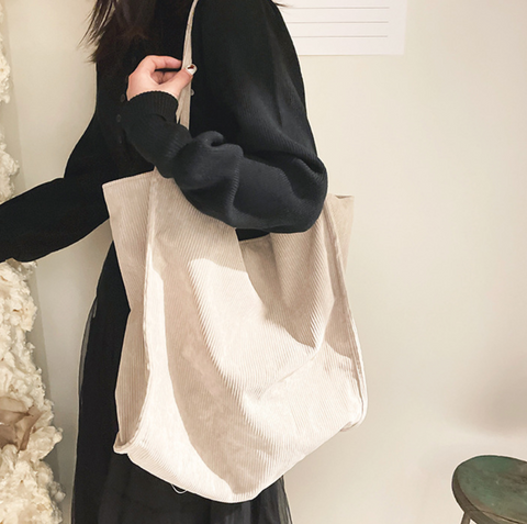 Cordoroy Tote
