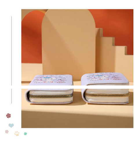 Zipper Short Wallet
