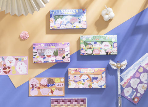 Fuxian Landscape Leisure Sticker Pack