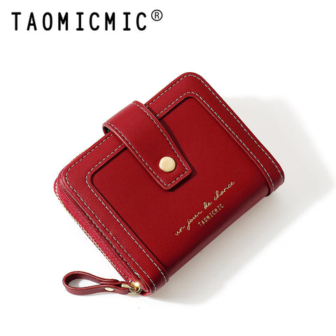 Short Two-Fold Vintage Wallet