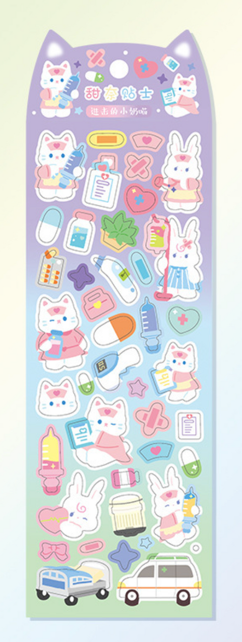 Jiyu Bunny Deco Stickers