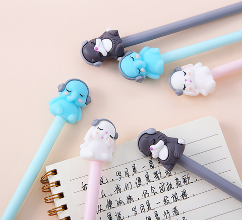 Headphone Pets Gel Ink Pen 0.5mm