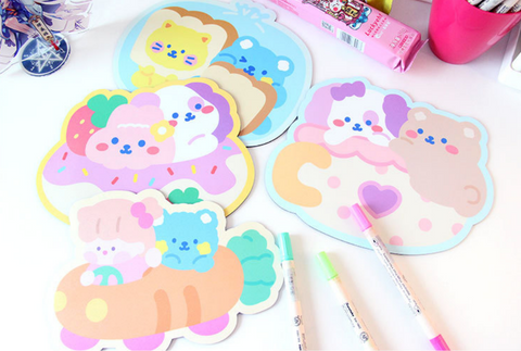 Cute Cartoon Party Mouse Pad